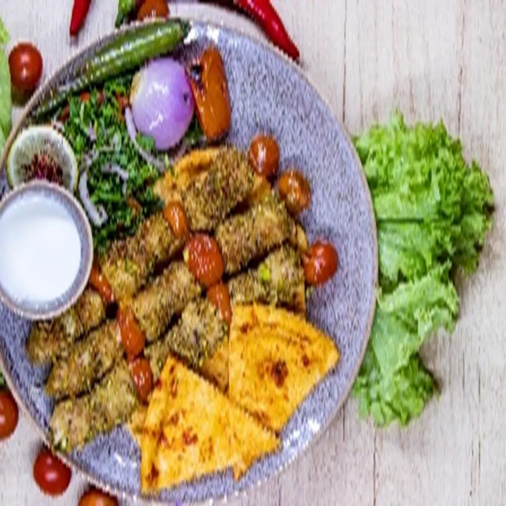 كباب دجاج ورقة عريش